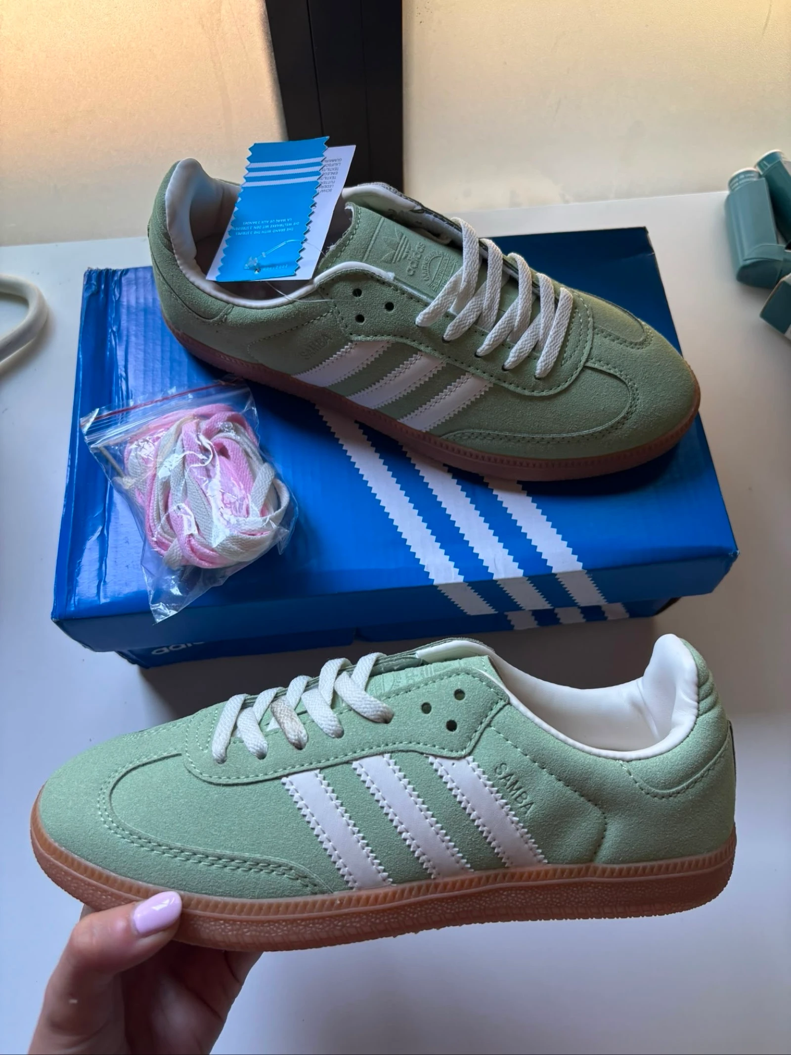 Adidas Samba matcha 